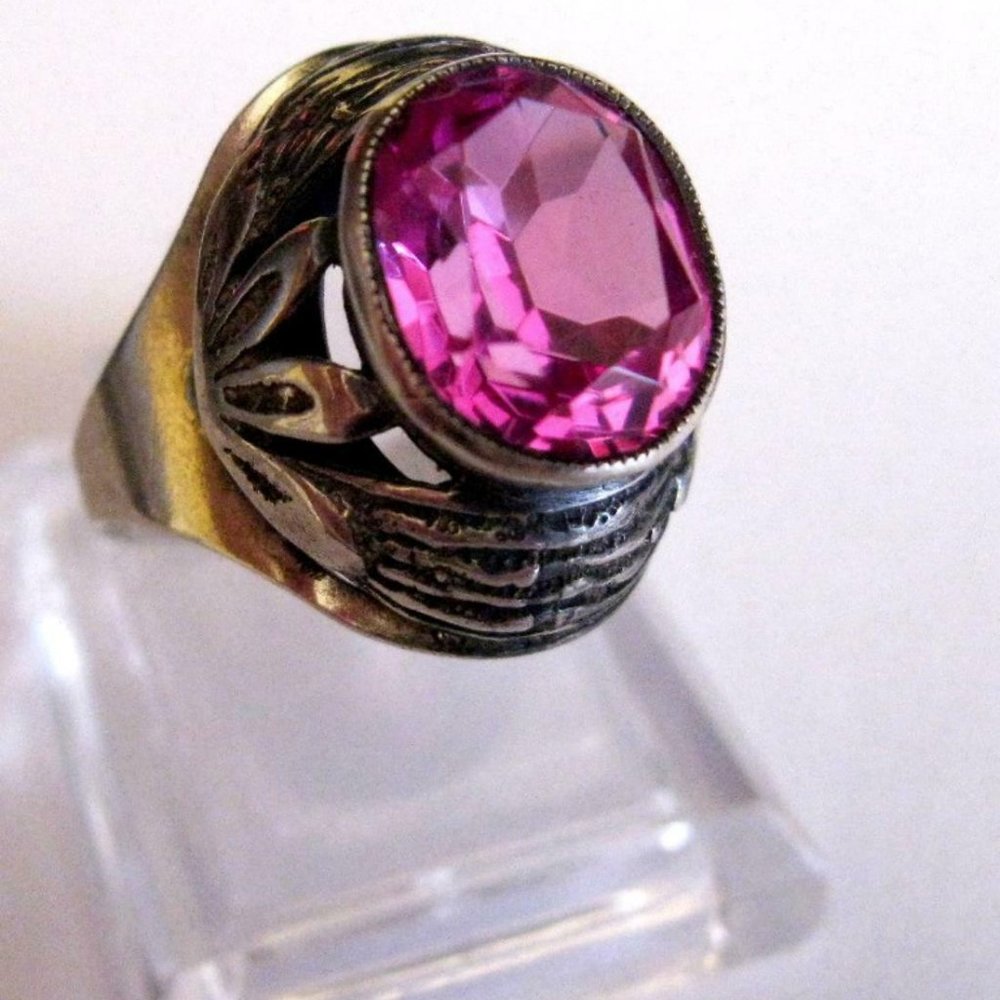 Charming Ring Silver 875 vintage USSR